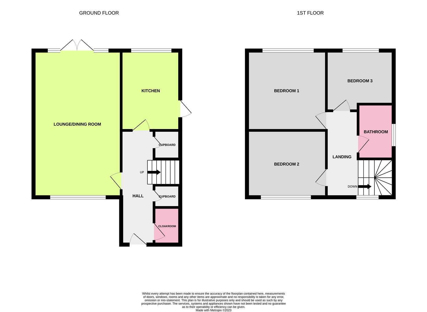Floor Plan | House - Detached | Teign Walk, Durrington, Worthing | For Sale